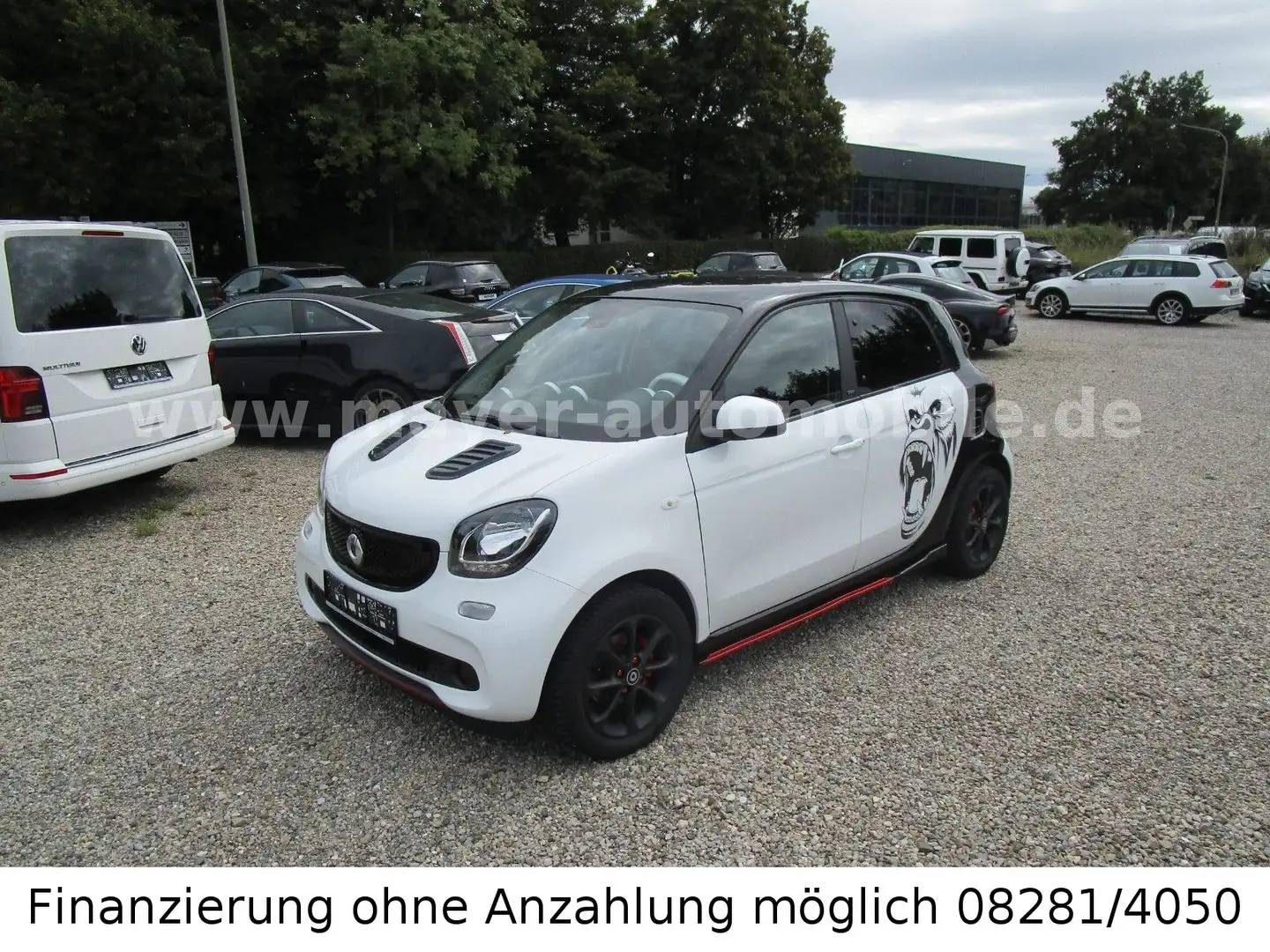 smart forFour electric drive / EQ*NAVI*SHZ*ALU*Klima* Blanc - 1