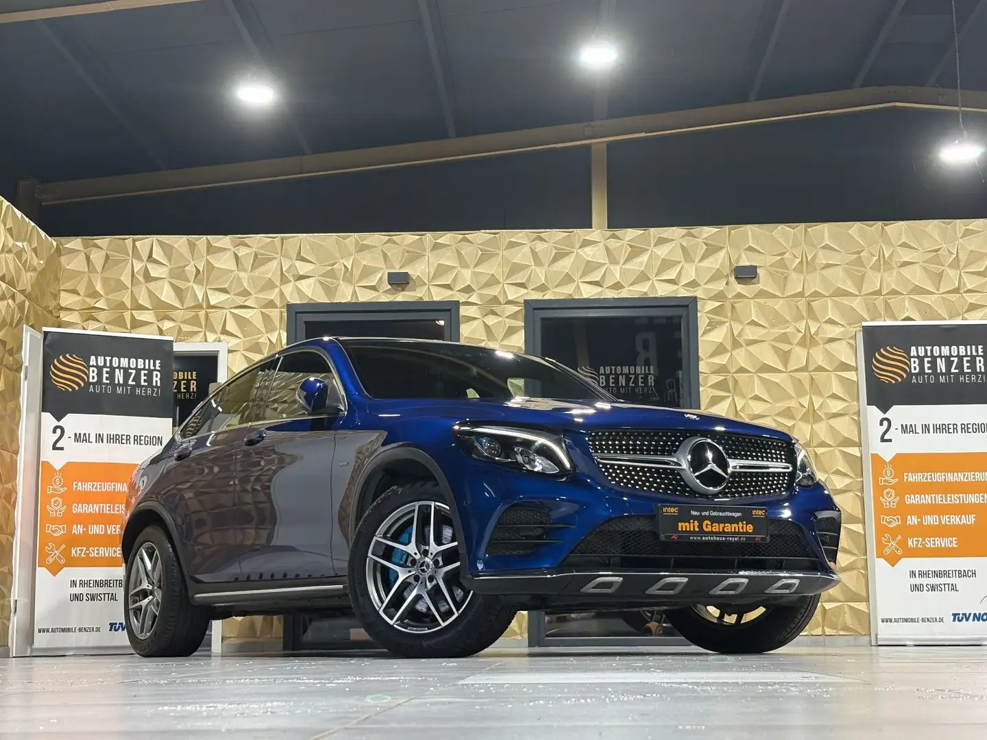 Mercedes-Benz GLC 350 Coupe e 4Matic/AMG-LINE/KAM/NAVI/HEAD-UP Albastru - 1