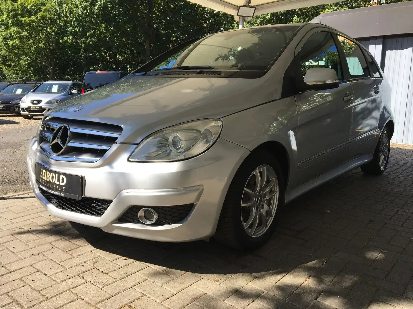 Mercedes-Benz B 200 /Autom/Klima/Tempo/AHK/Allwetter Argent - 1
