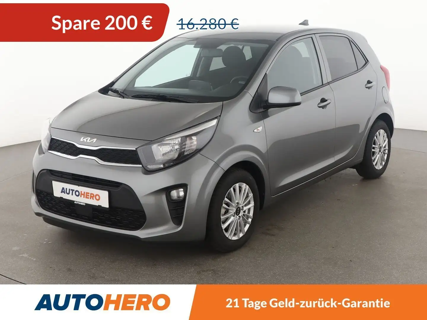 Kia Picanto 1.0 Vision*APP*KLIMA*SHZ*ALU* Grau - 1