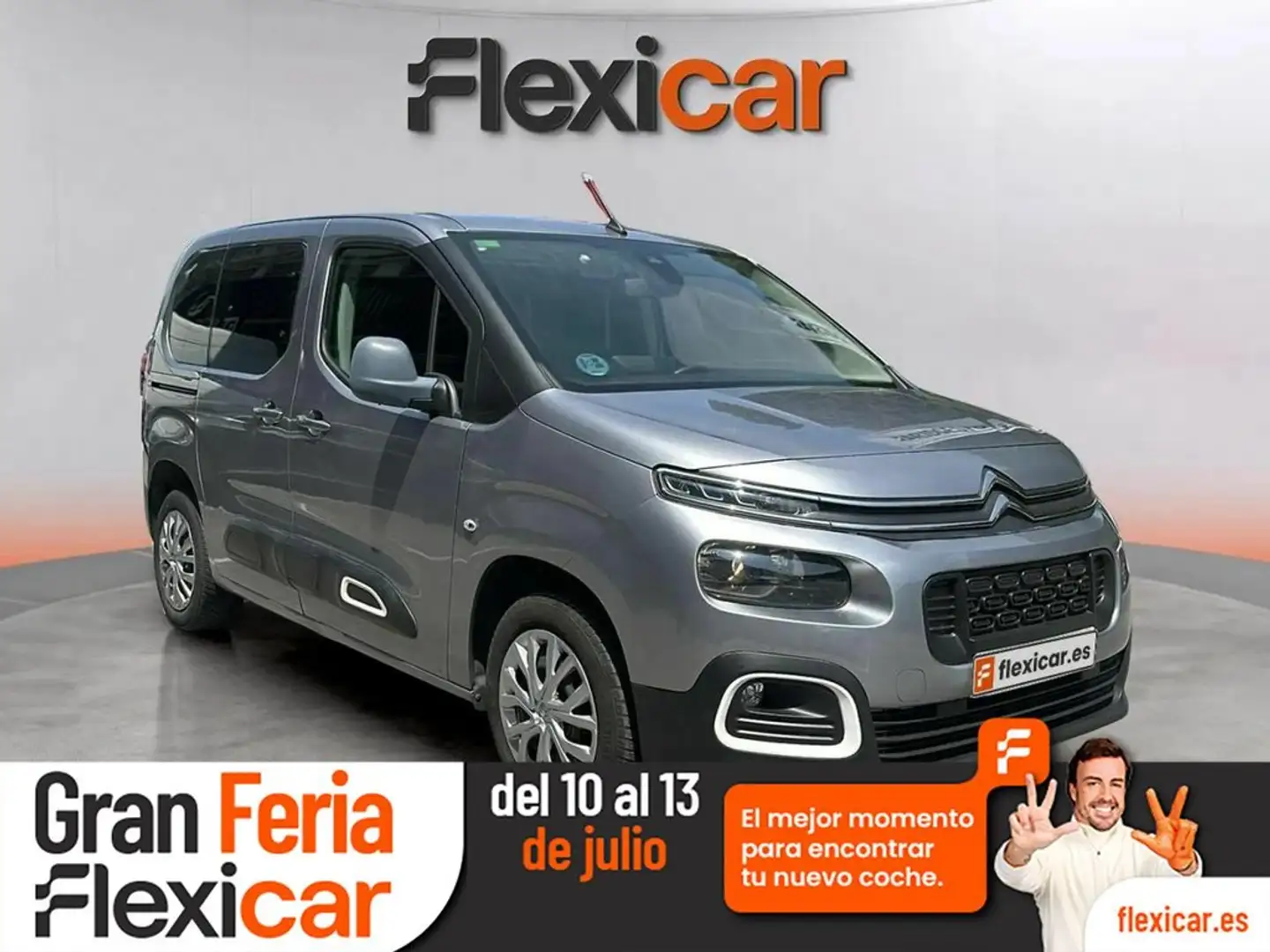 Citroen Berlingo Talla M BlueHDi 100 FEEL Gris - 1