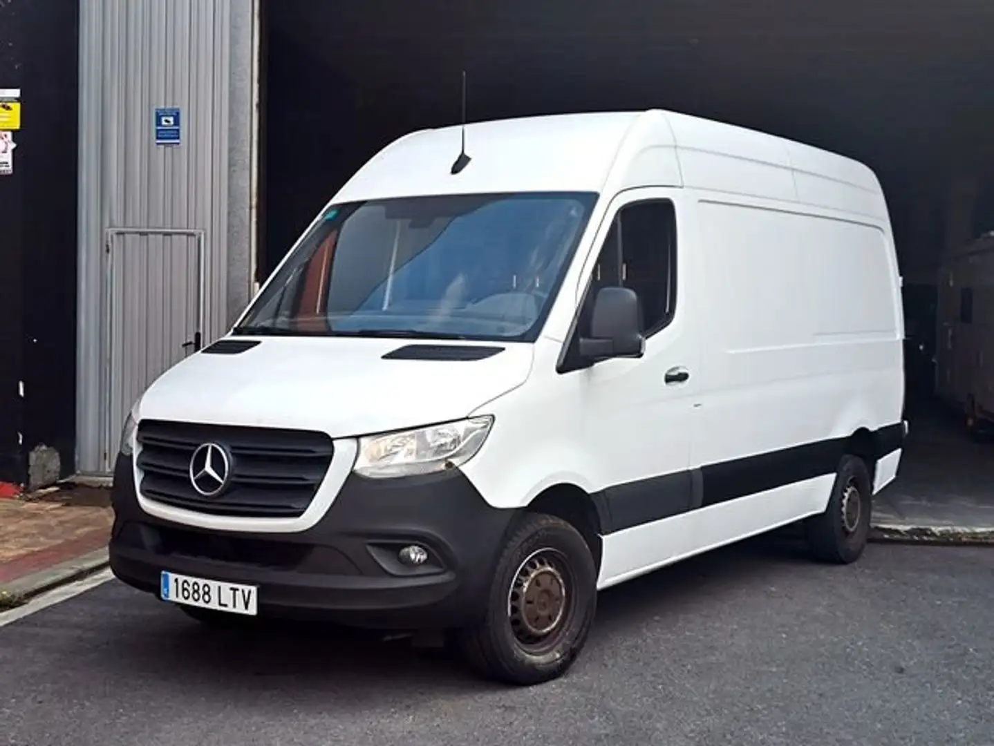 Mercedes-Benz Sprinter Furgón 311CDI Medio T.E. tT Blanc - 1