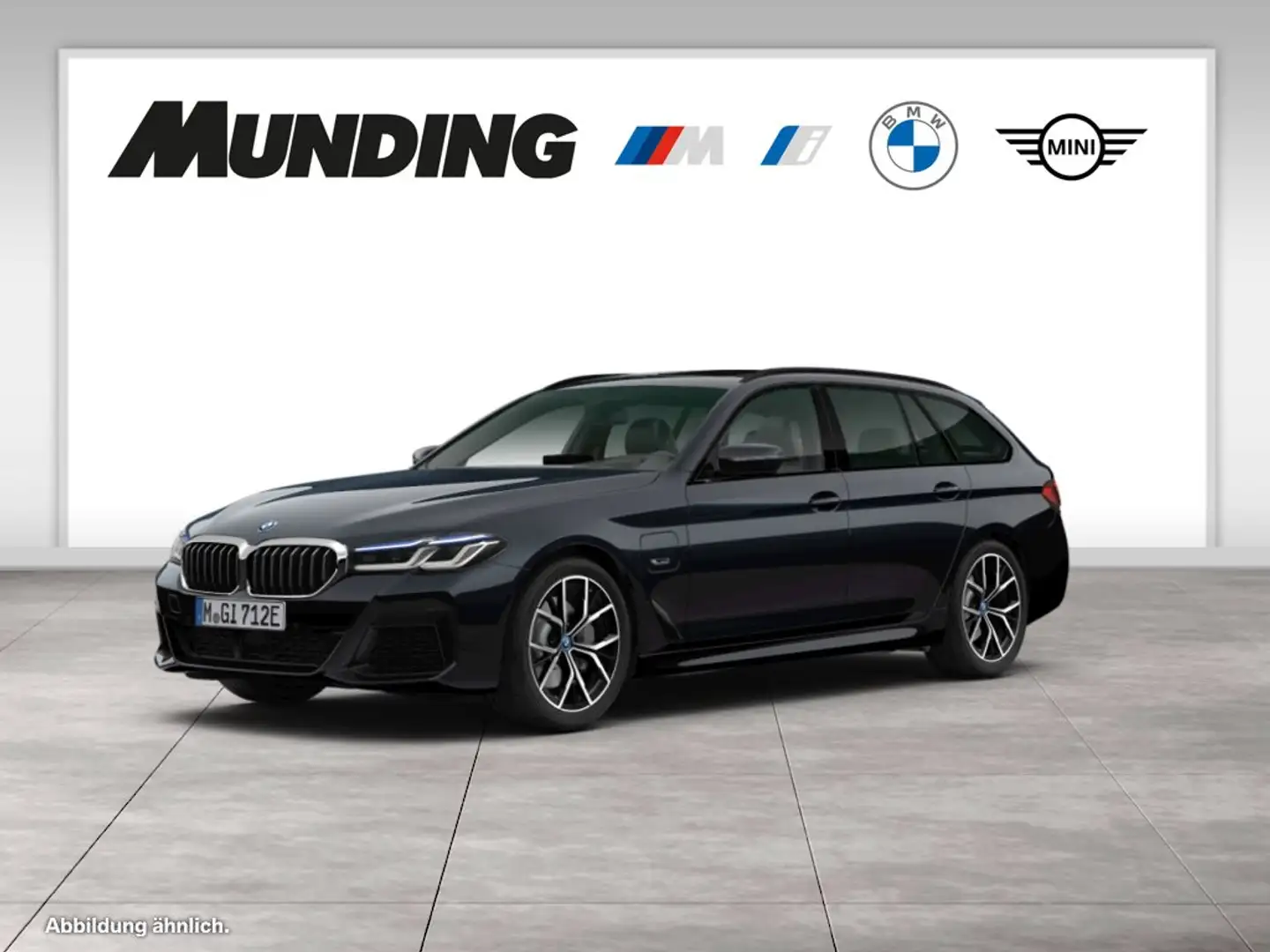BMW 530 e xDrive A Touring M-Sportpaket HUD|Navi|DAB Schwarz - 1