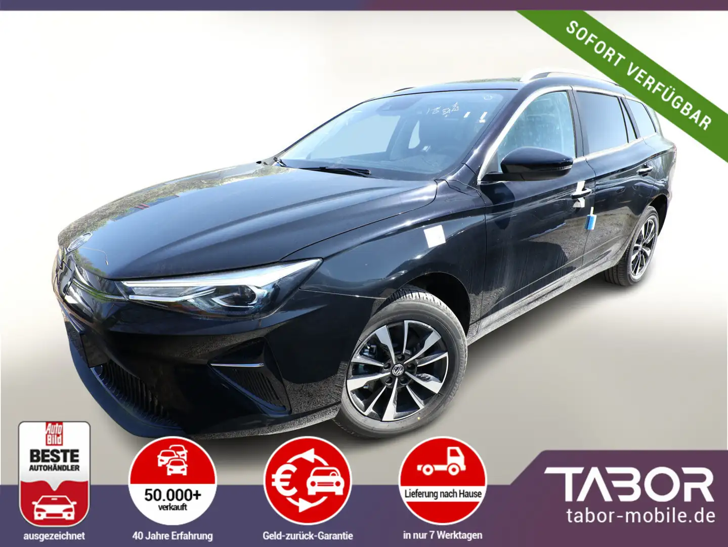 MG MG5 61kWh Comfort ACC Keyl Kam PDC SHZ LED Nav Negru - 1