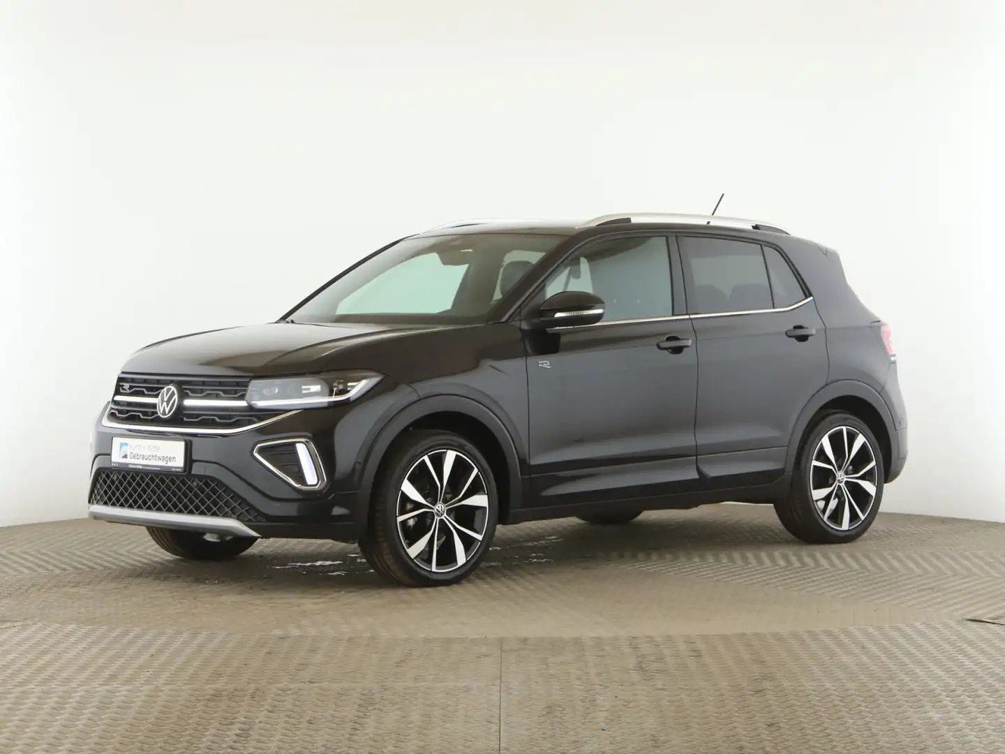 Volkswagen T-Cross 1.5 TSI R-Line *AHK*ACC*Matrix*RFK*Navi* Schwarz - 2