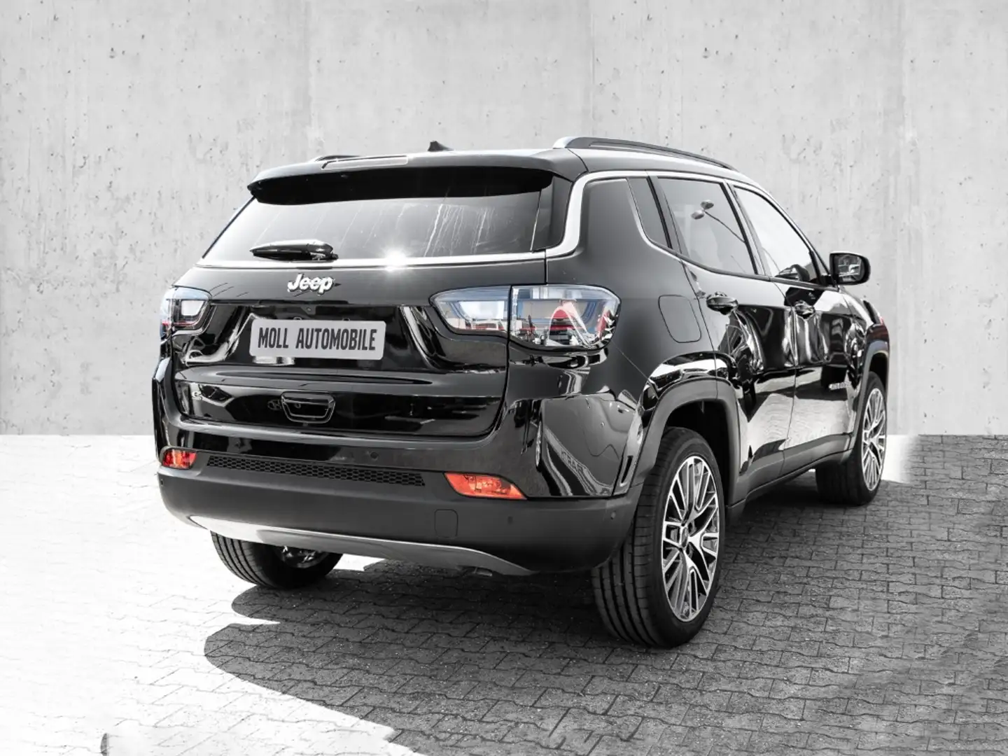Jeep Compass E-HYBRID LIMITED Premium Park,Komfort,Technologie, Noir - 2