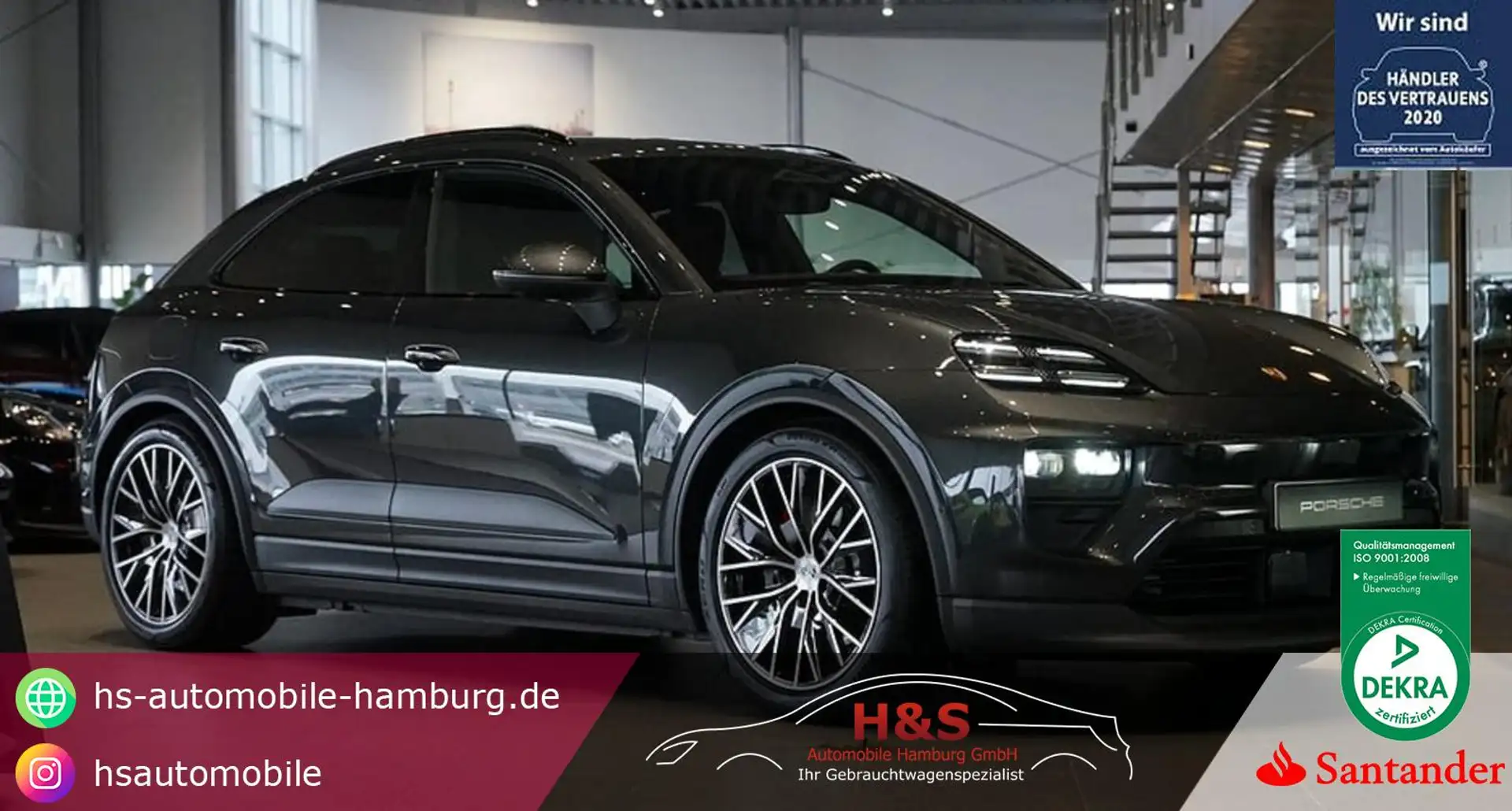 Porsche Macan Electric 4 S Grau - 1