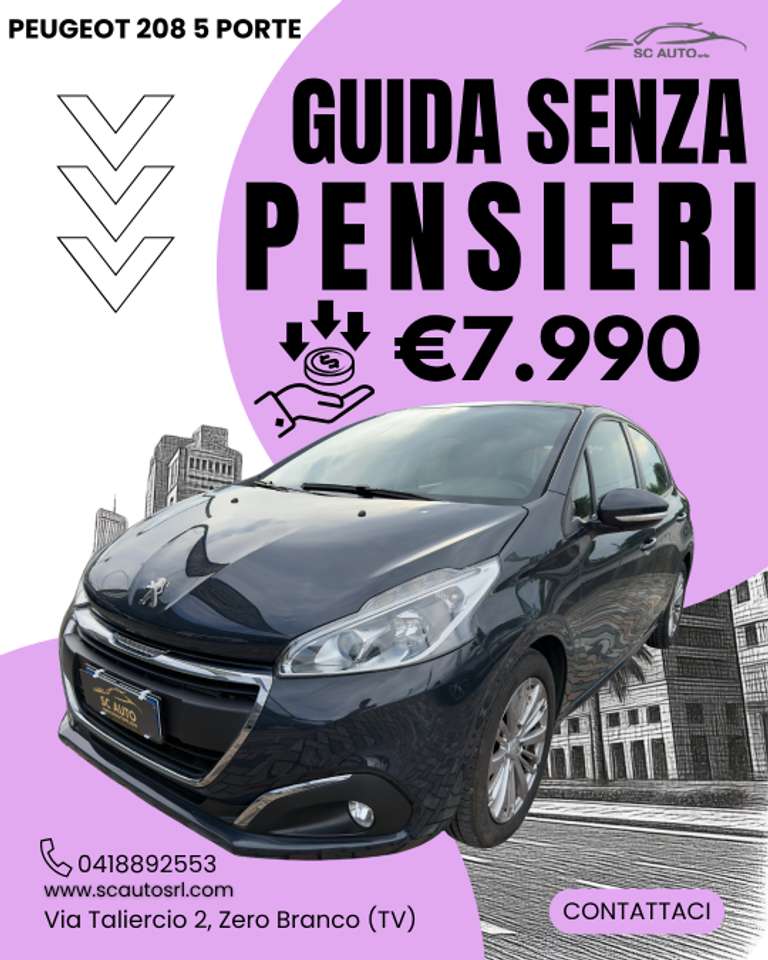 Peugeot 208 208 5p 1.2 puretech Touch 82cv