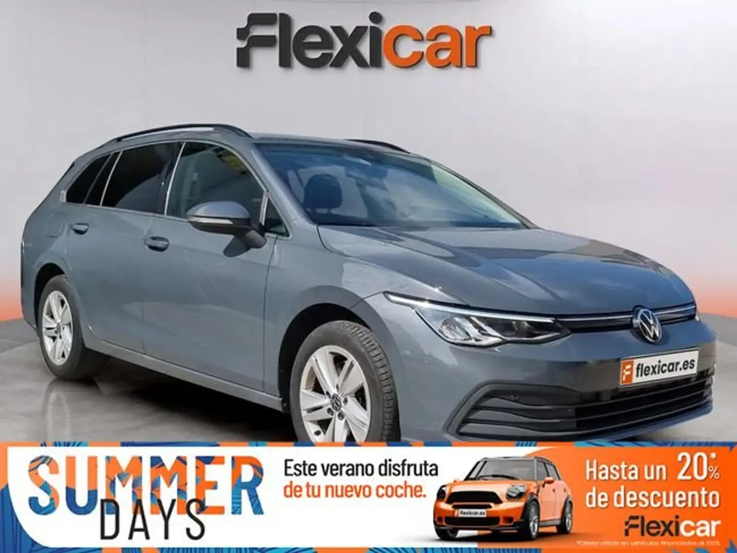 Volkswagen Golf Variant 2.0TDI 85kW Gris - 1
