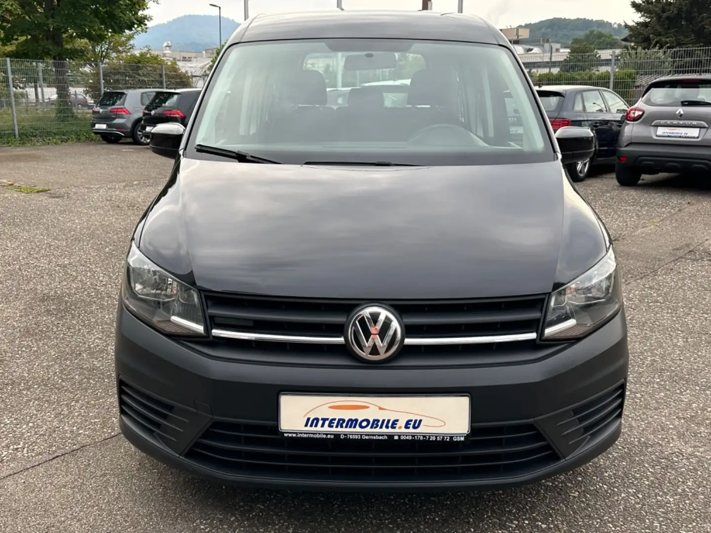Volkswagen Caddy 1.4 TGI CNG 5-Sitzer Navi AC Klima Kamera* Schwarz - 2