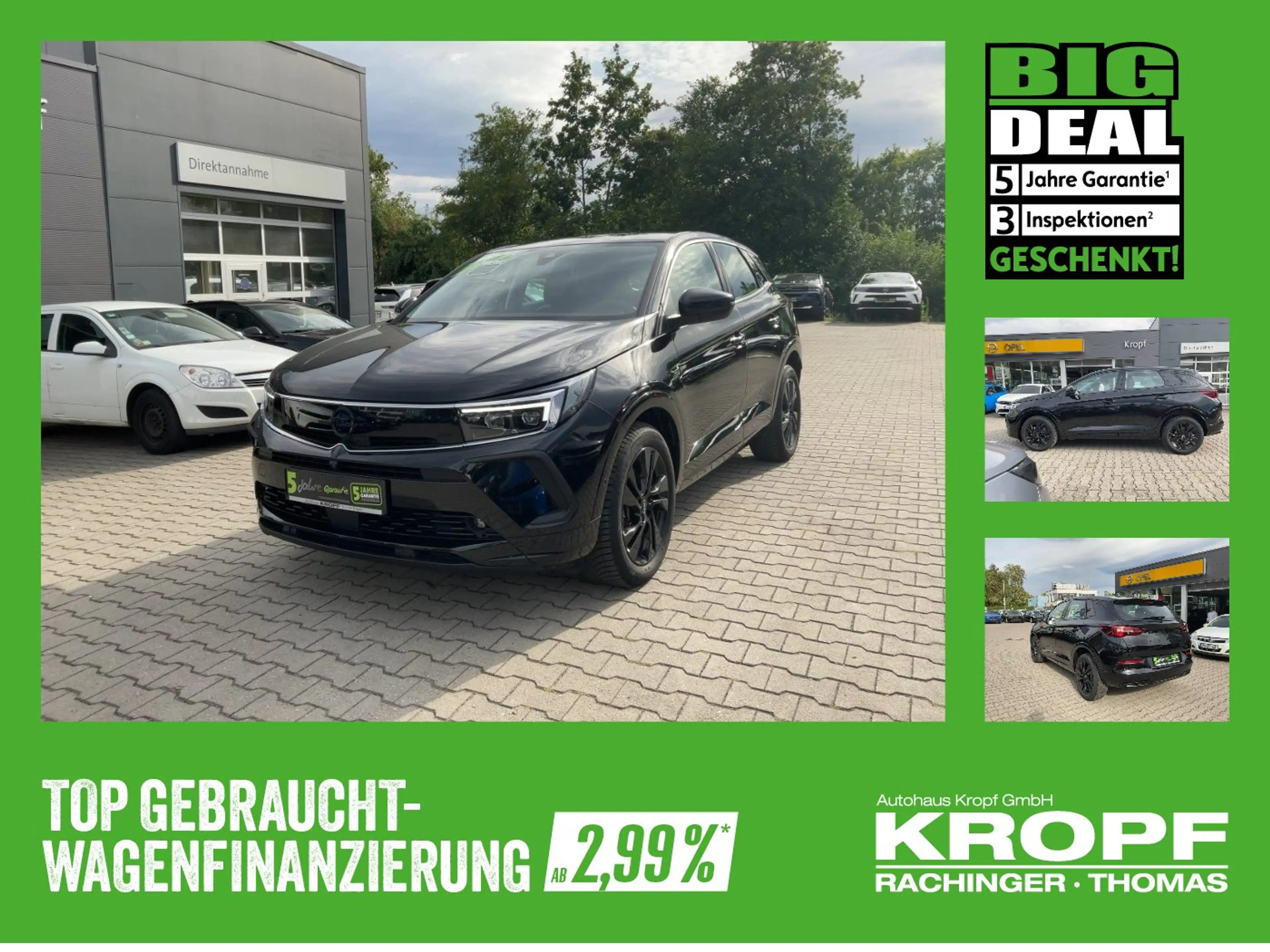 Opel Grandland 1.2  GS Line Alcantara+LED+Navi+SHZ+LM