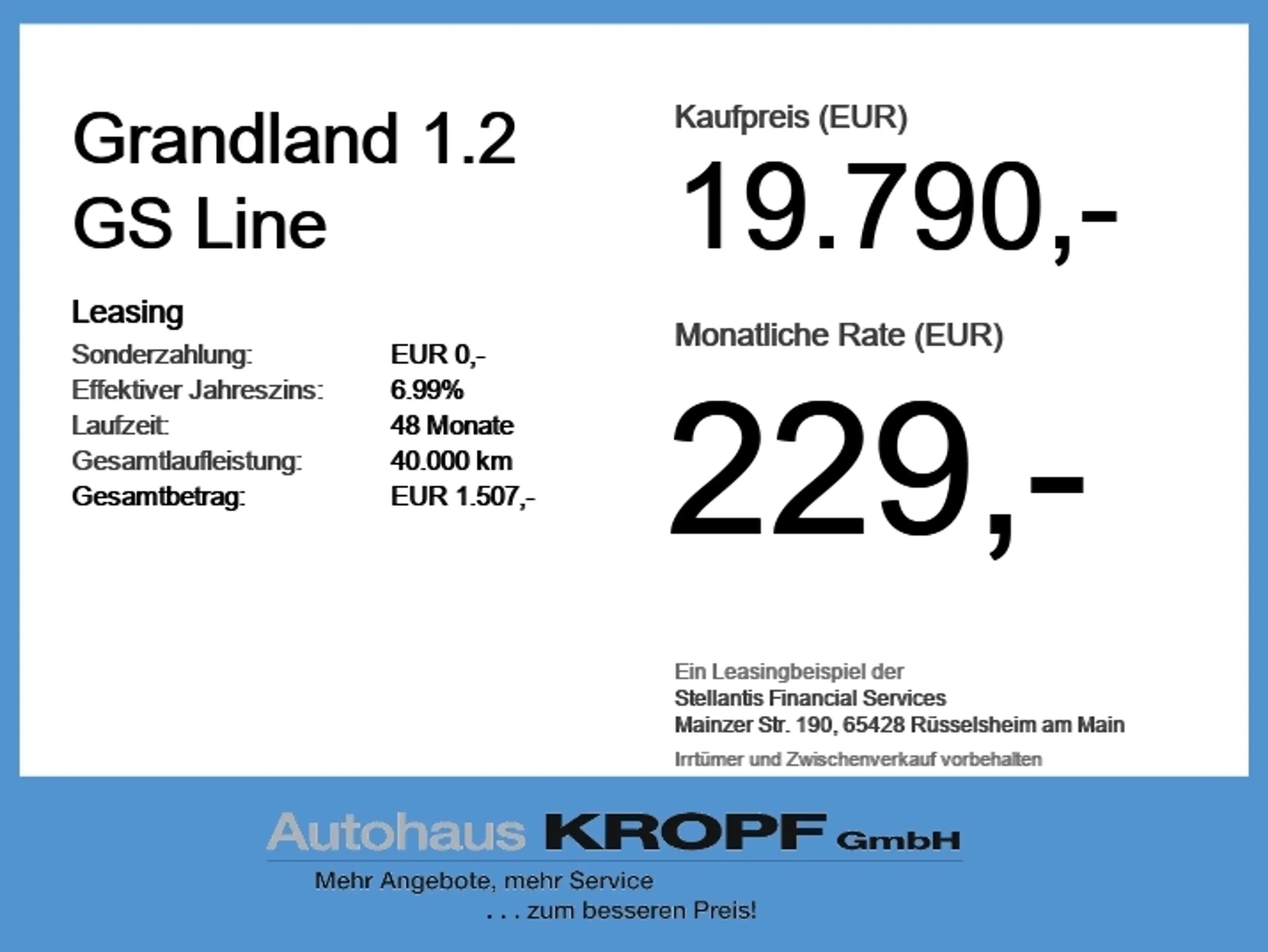 Opel Grandland 1.2 GS Line Alcantara+LED+Navi+SHZ+LM — photo 6