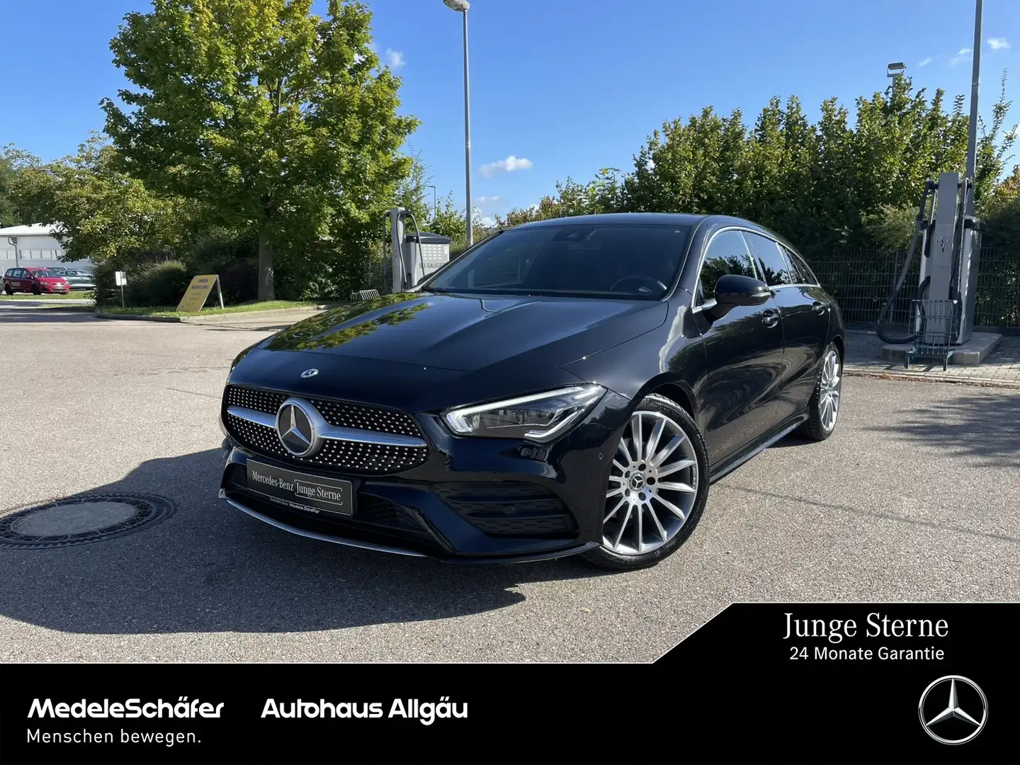 Mercedes-Benz CLA 200 CLA 200 Shooting Brake AMG 7G MLED AHK 19" Kam Tel Schwarz - 1