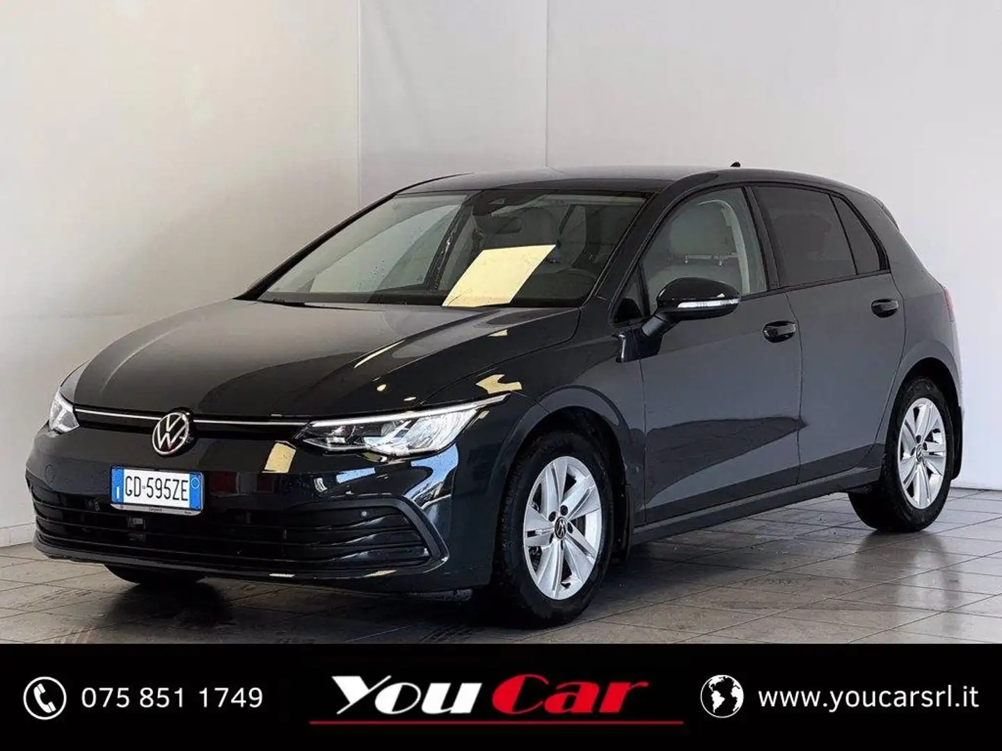 Volkswagen Golf 1.5 tgi Life 130cv dsg Metano Negro - 1