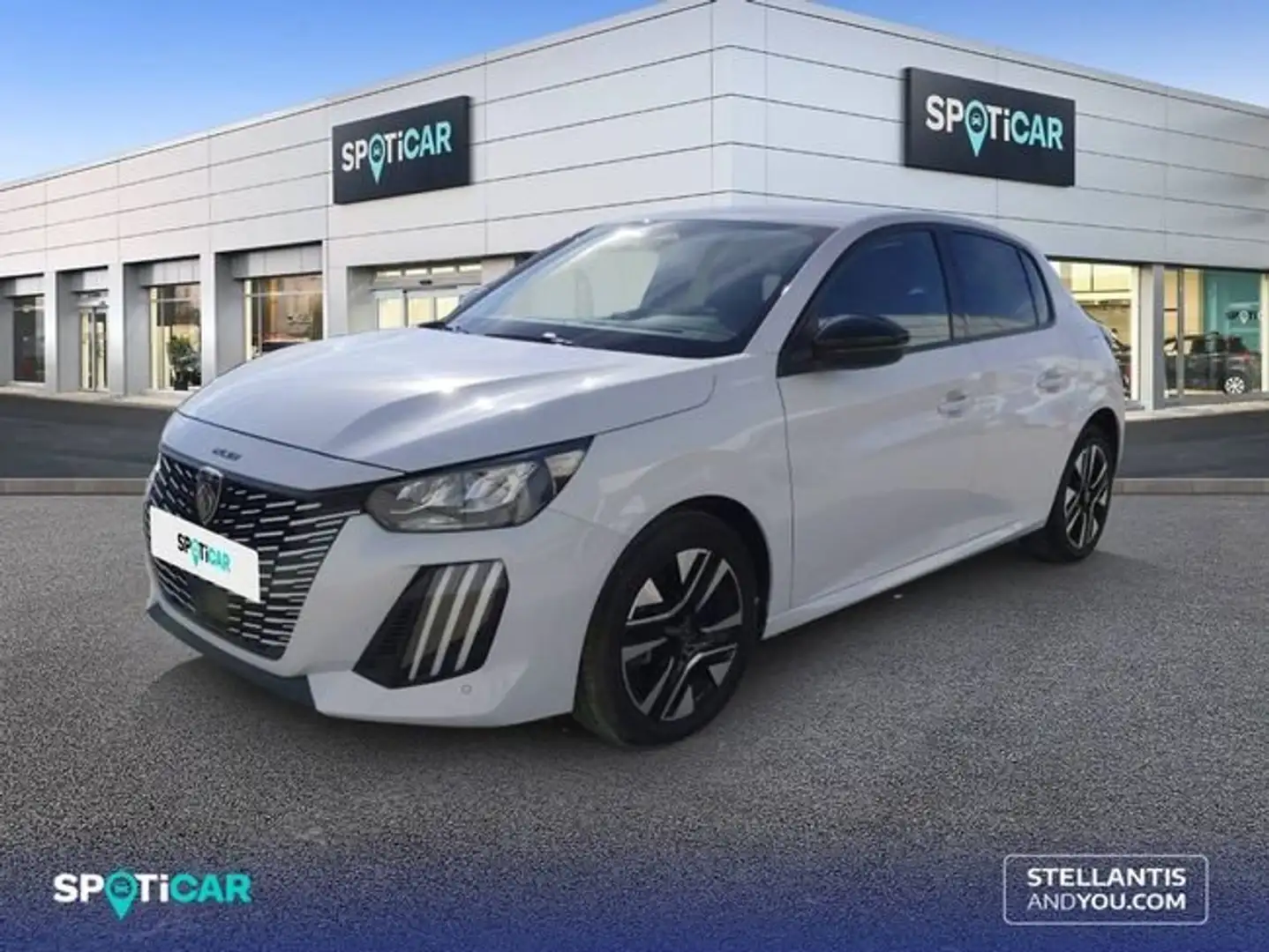 Peugeot 208 Gasolina 100 S&S 6 Vel. MAN Allure Blanco - 1