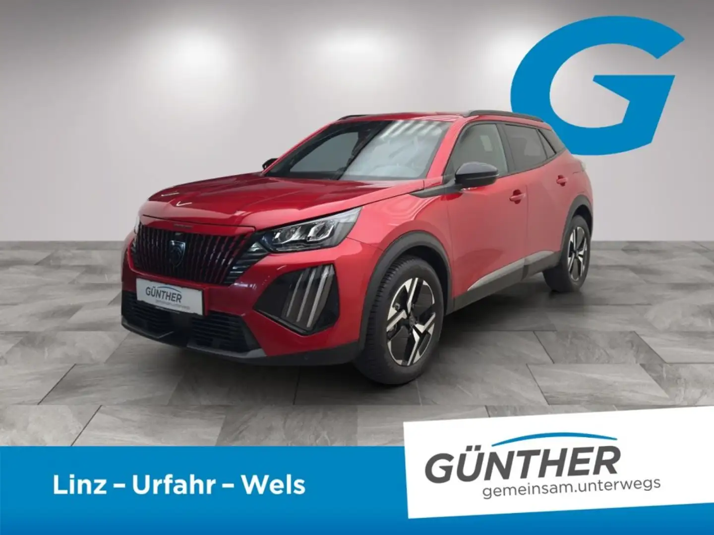 Peugeot 2008 ALLURE PureTech 130 EAT8 Rood - 1
