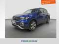 Volkswagen T-Cross ACTIVE 1.5 TSI DSG AHK RFK LED ACC Keyless Navi Blau - thumbnail 1