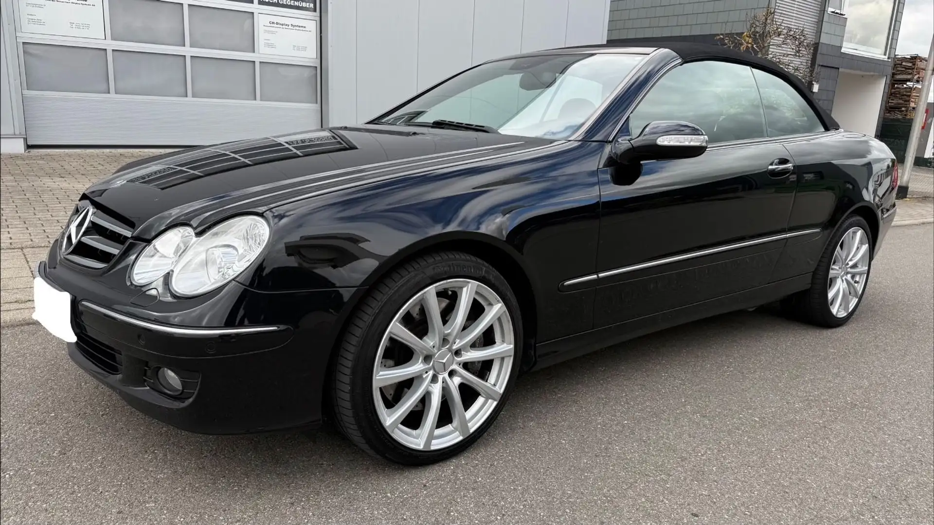 Mercedes-Benz CLK 320 CDI CABRIO AUTOMATIK TÜV,AVANTGARDE,LEDER Schwarz - 2