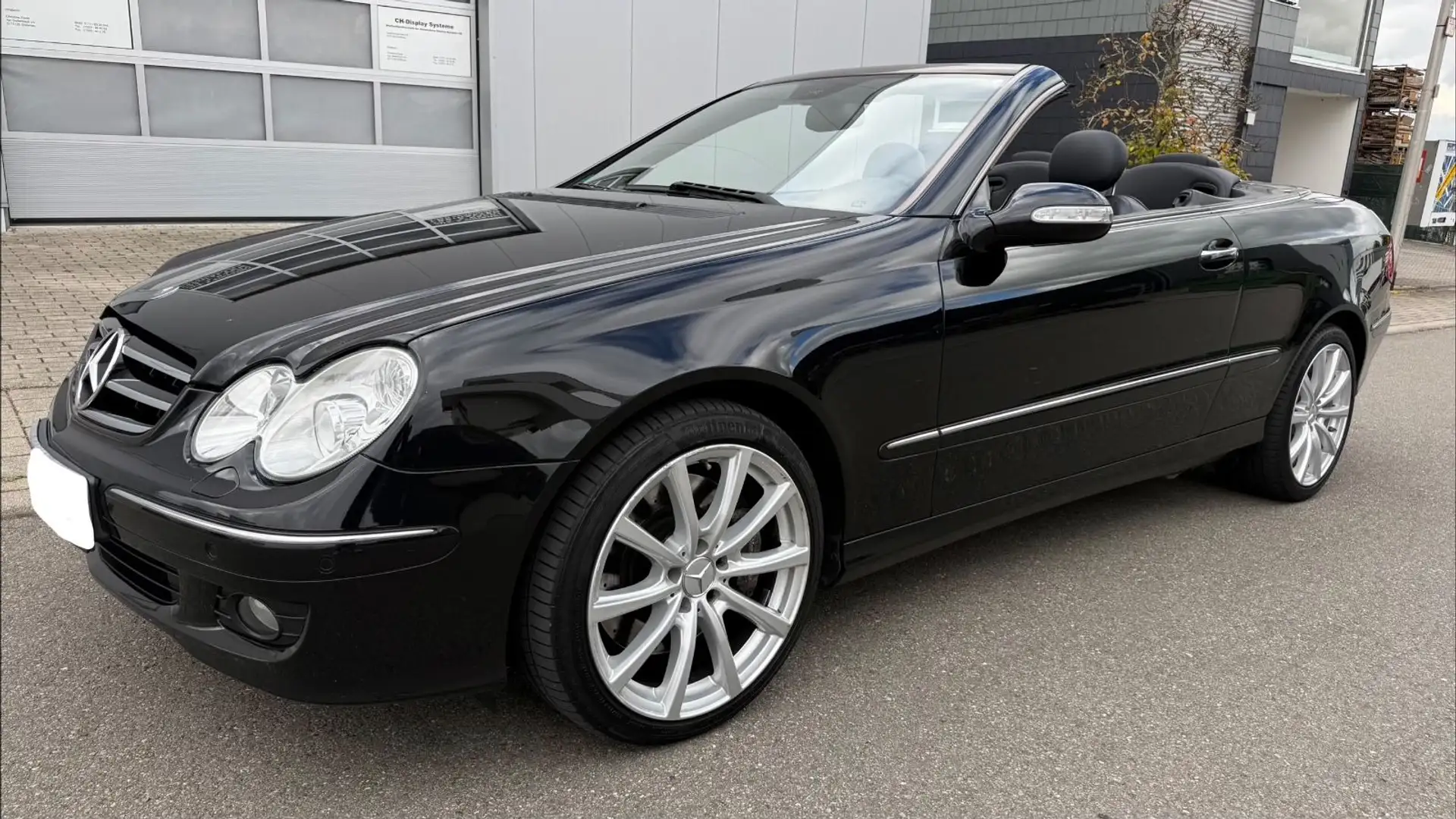 Mercedes-Benz CLK 320 CDI CABRIO AUTOMATIK TÜV,AVANTGARDE,LEDER Schwarz - 1