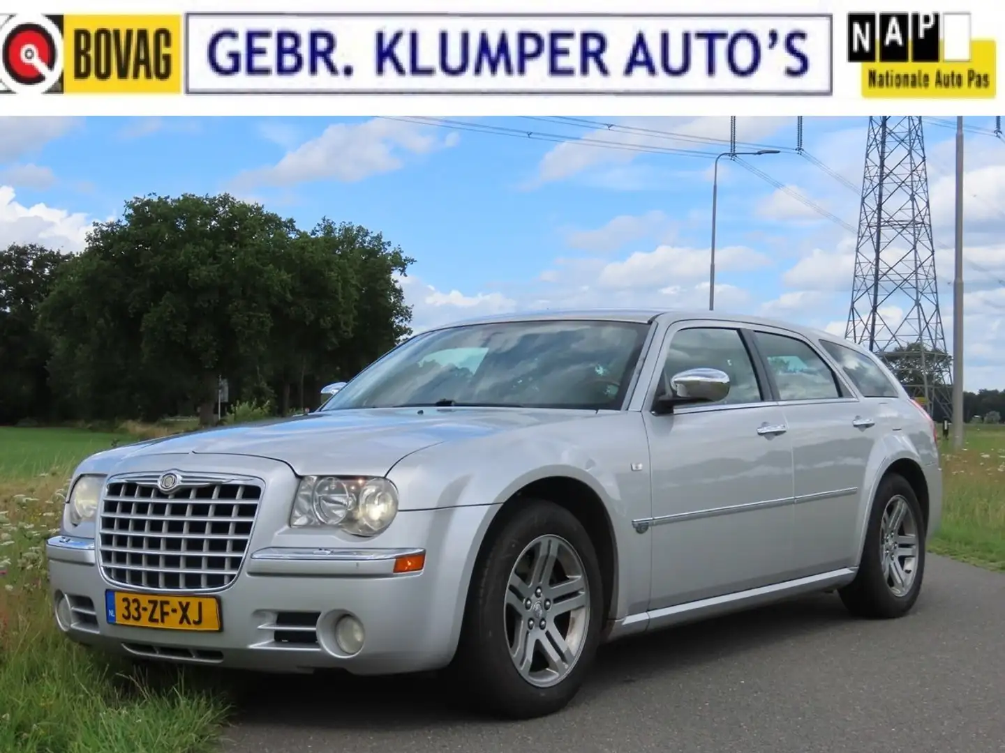 Chrysler 300C 3.5 V6 Touring, Leer, Cruise, ECC, Haak, NL-Auto Gris - 1