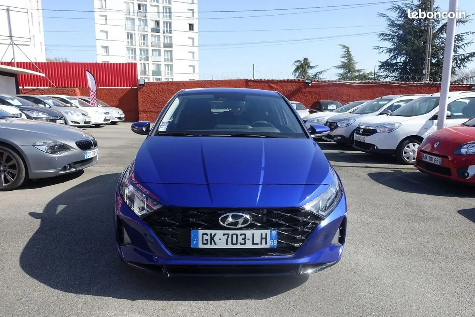 Hyundai i20 1.0 T-GDI 100CH HYBRID BUSINESS DCT-7 Bleu - 1