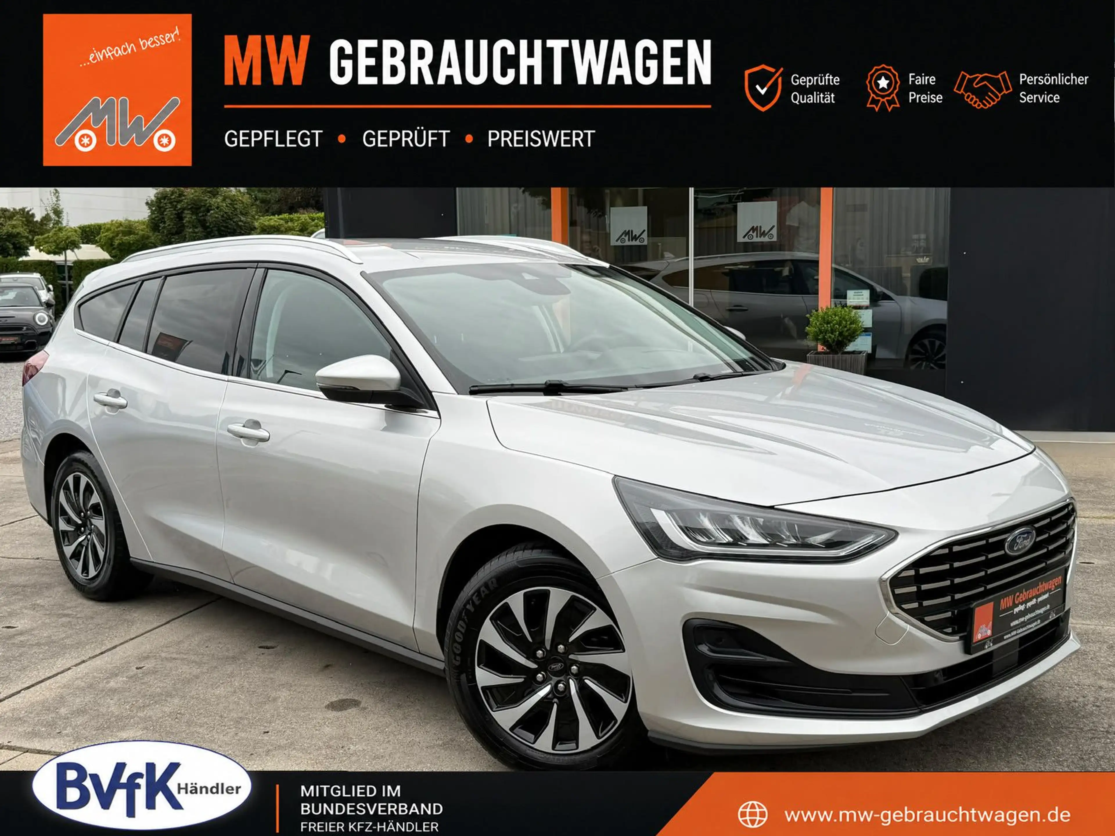 Ford Focus Turnier 1.0 EB Titanium AHK ACC KAM B&O BT