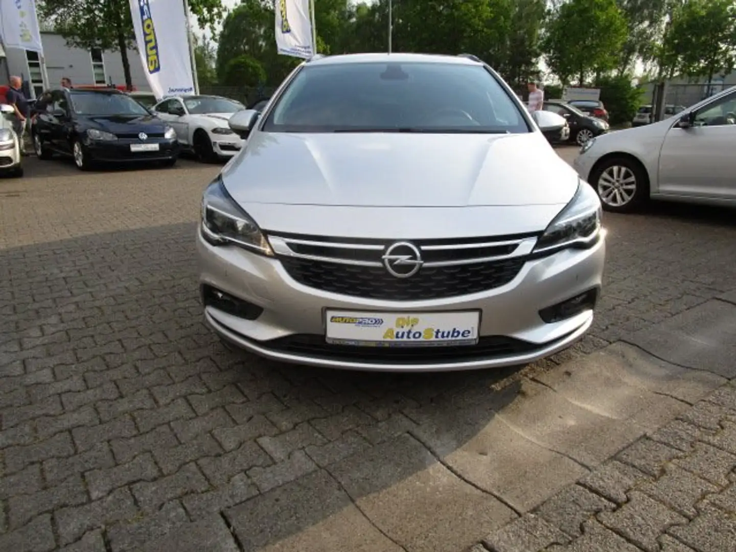 Opel Astra -K  Active Kombi-ALU-Klima-PDC-Tempomat-BC-ESP-ABS Silber - 1