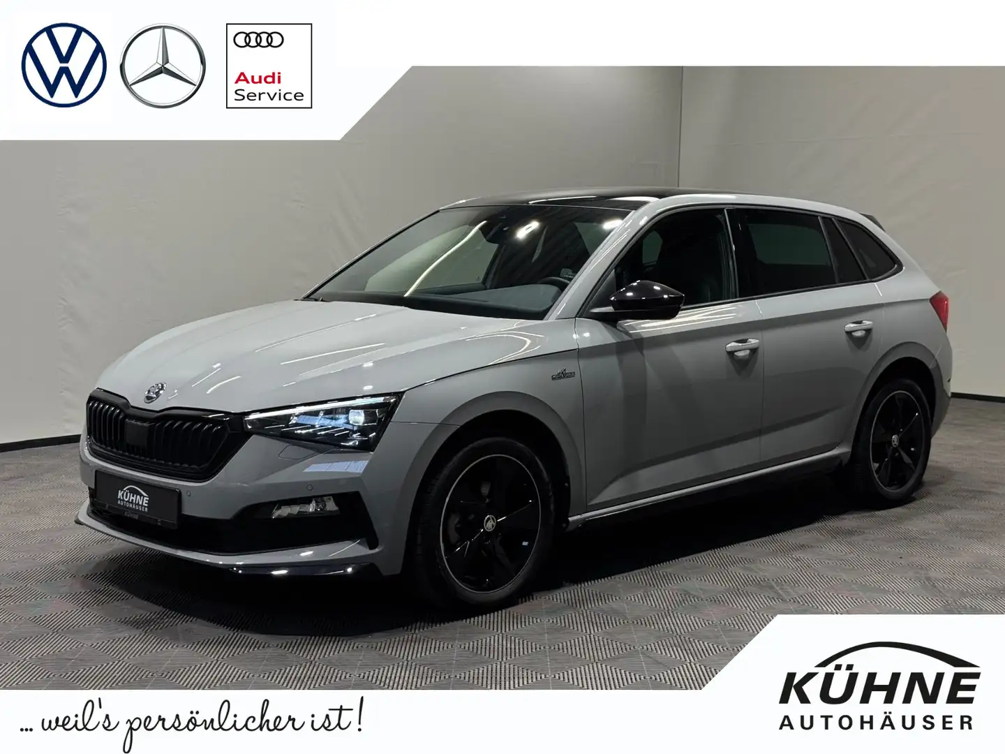 Skoda Scala Monte Carlo 1.5 TSI DSG | MATRIX NAVI PANO Grau - 1