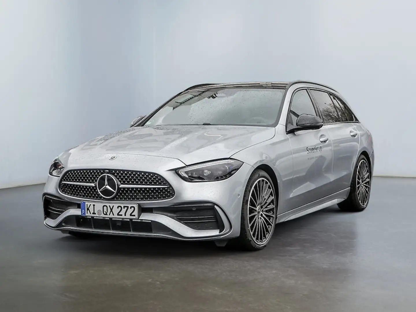 Mercedes-Benz C 200 T-Modell AMG NIGHT MEMO 360 AHK DISTR PANO Silber - 2