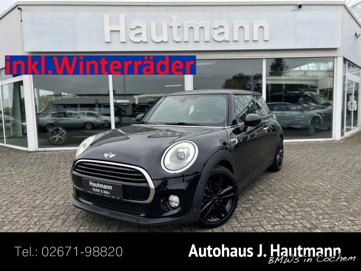 MINI Cooper +2.HAND+CHILI+NAVI+TEMPO+PDC+LM17''+ Noir - 1