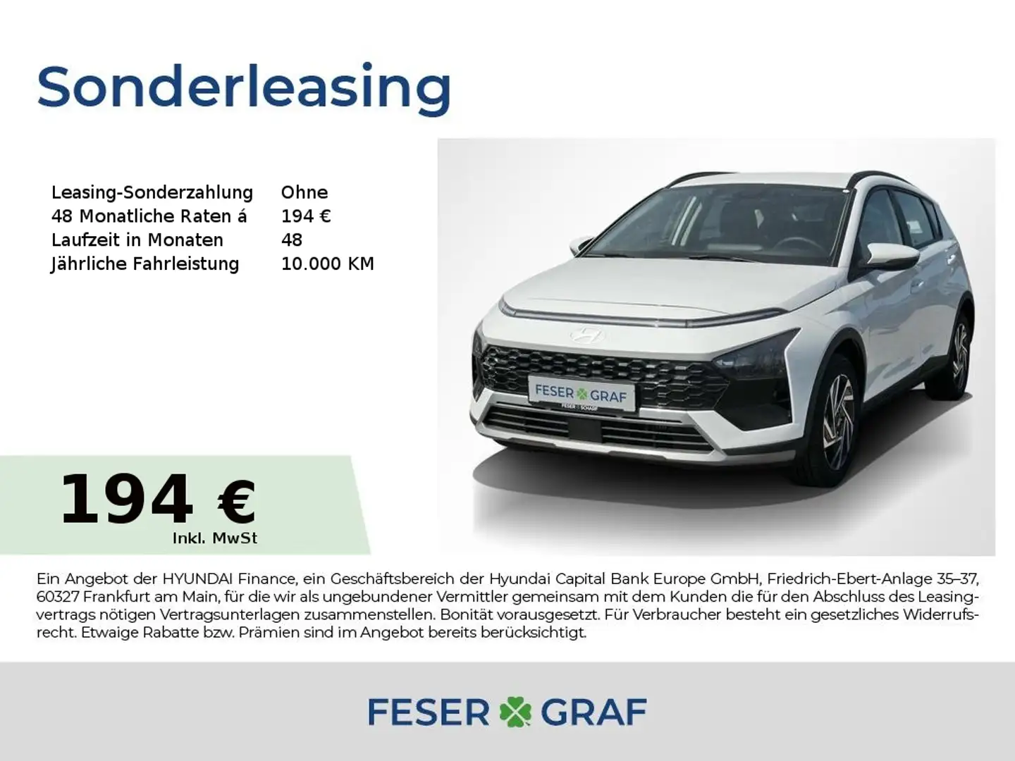 Hyundai BAYON TREND&KOMFORT NAVI KAMERA SHZ LHZ CARPLAY Blanco - 1