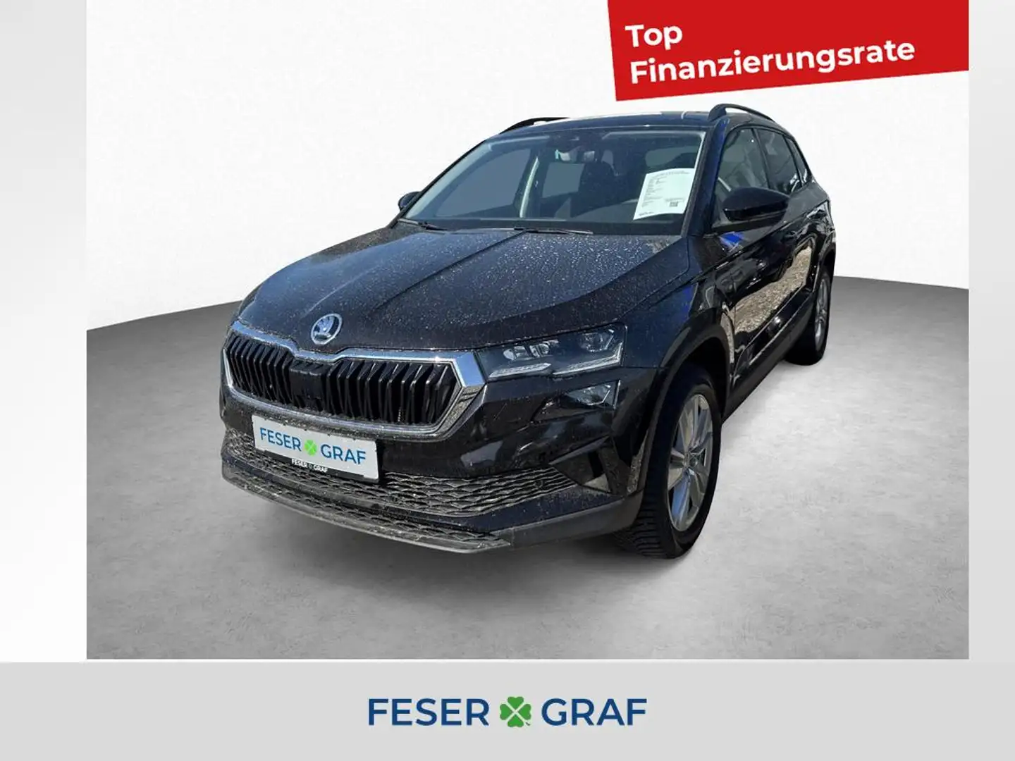 Skoda Karoq Selection 2.0 TDI 7-DSG *AHK*KAMERA*ACC*NAVI Schwarz - 1