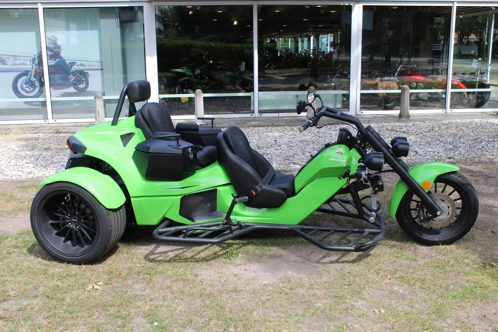 Rewaco RF1 Pur 3 Explorer Turbo ATM Black-Line Trike Vert - 1