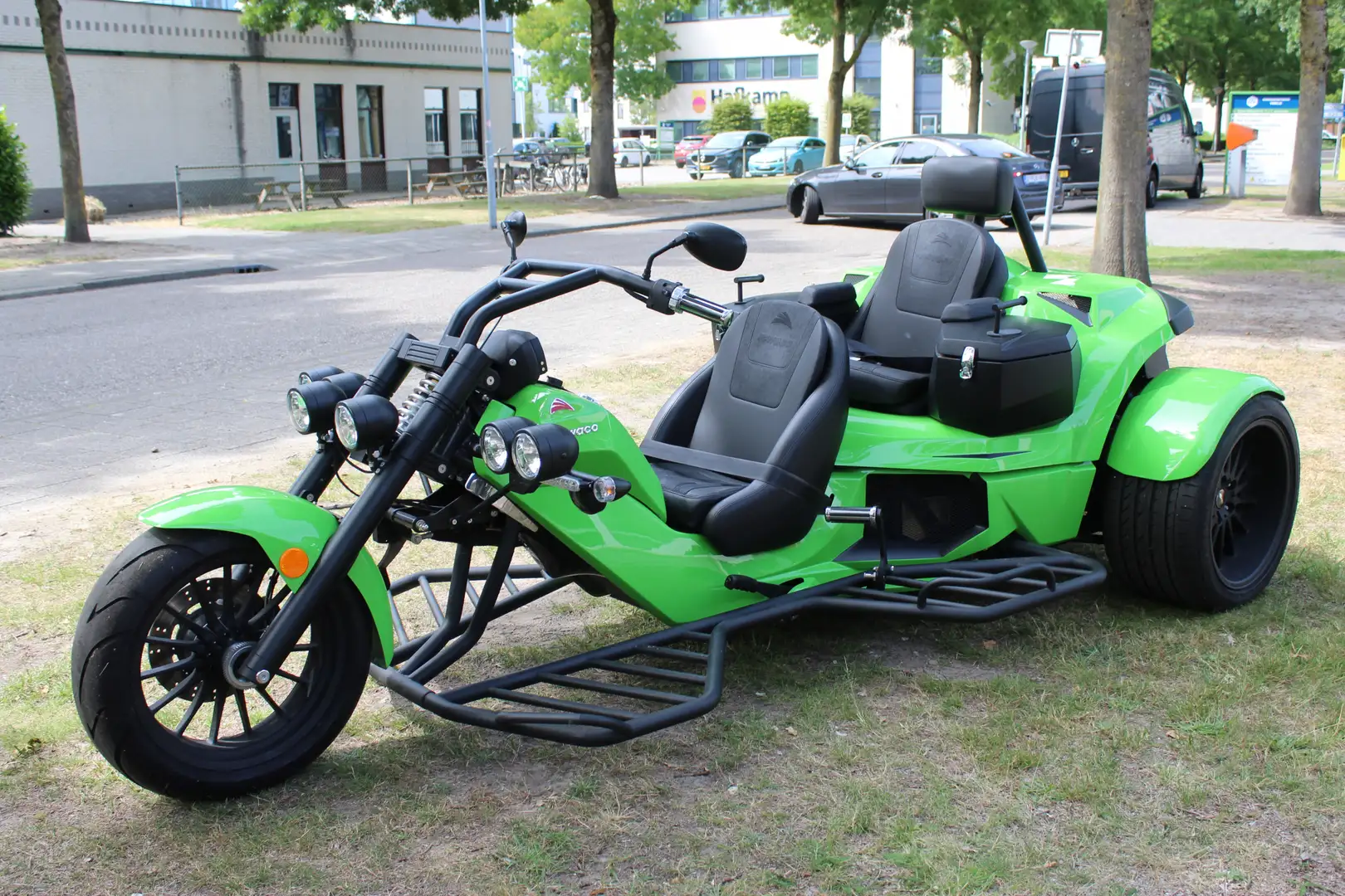 Rewaco RF1 Pur 3 Explorer Turbo ATM Black-Line Trike Vert - 2