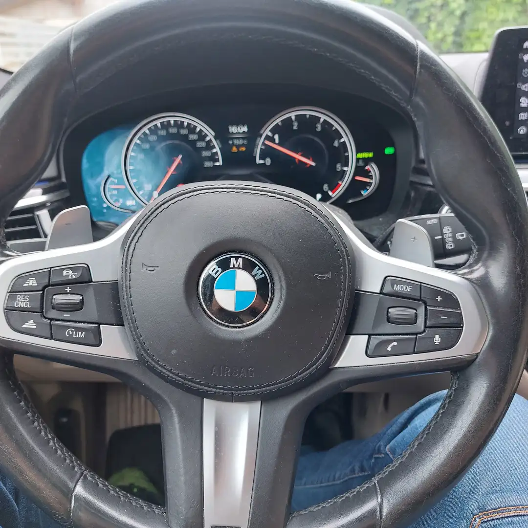 BMW 530 Serie 5 G31 2017 Touring 530d xDrive Bleu - 1