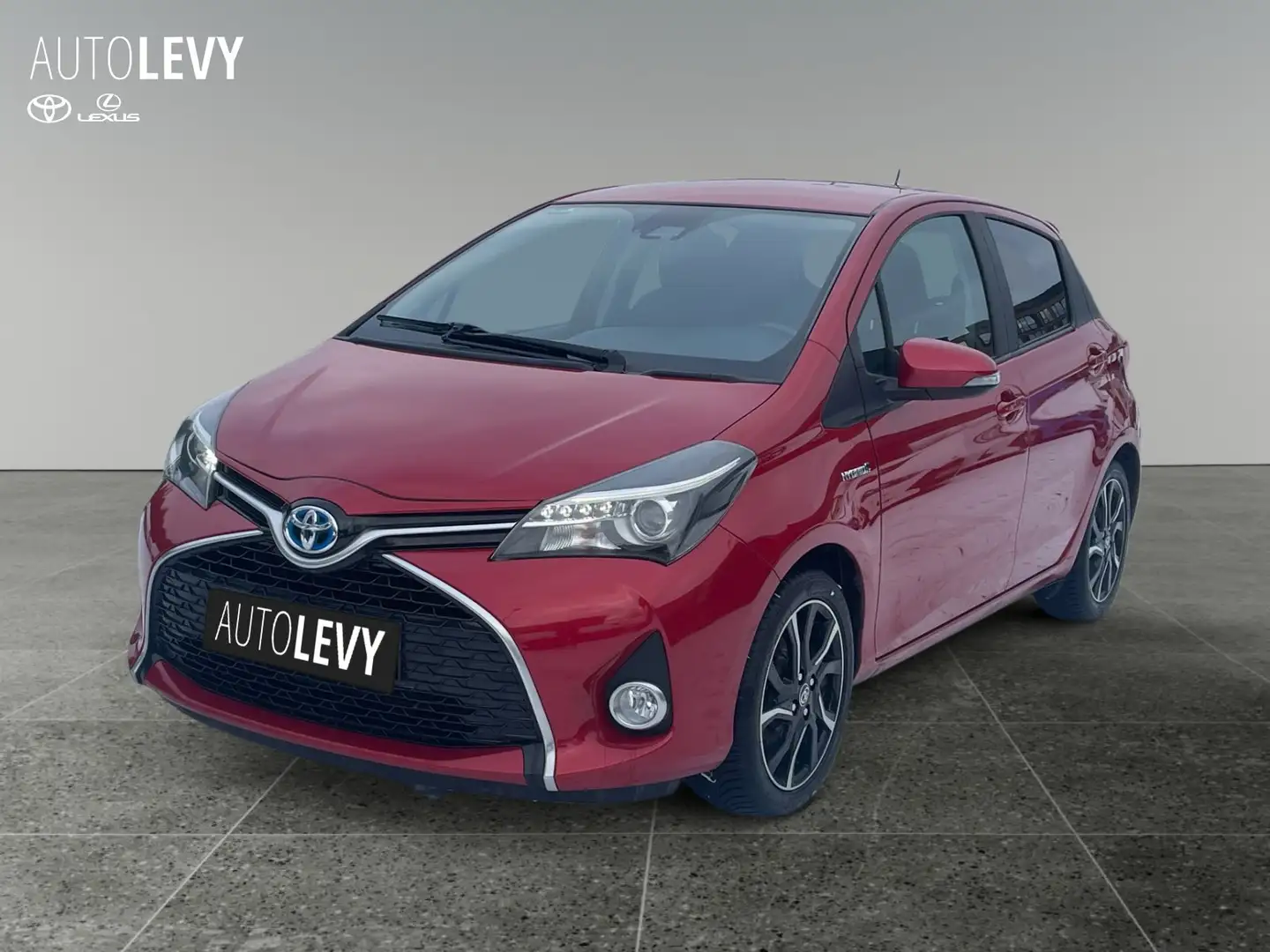 Toyota Yaris 1.5 Lounge 2xKlima AUT Fernlichtass. Kam. Rot - 2