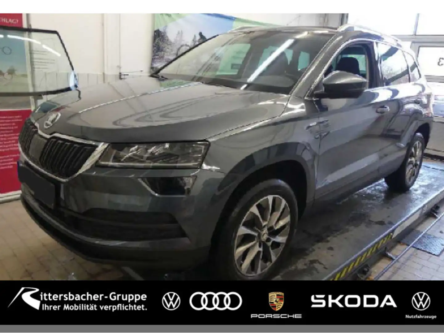 Skoda Karoq Clever 1.5 TSI Navi PDC Klima LED Kessy Grau - 1