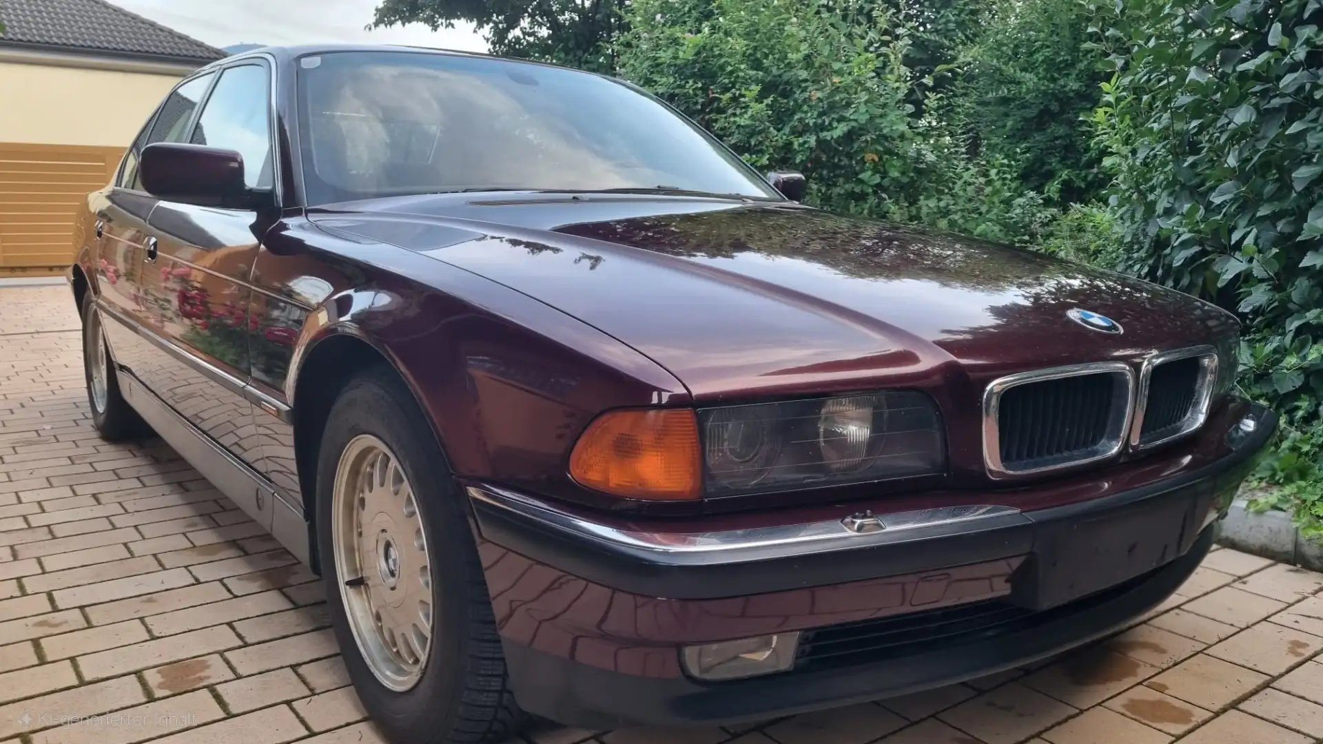 BMW 725 725tds Aut. Rouge - 2