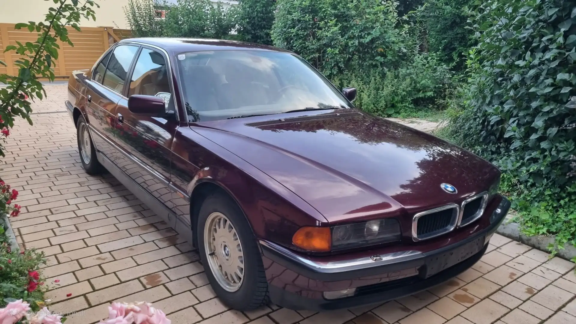 BMW 725 725tds Aut. 1. Besitzt! Rojo - 2