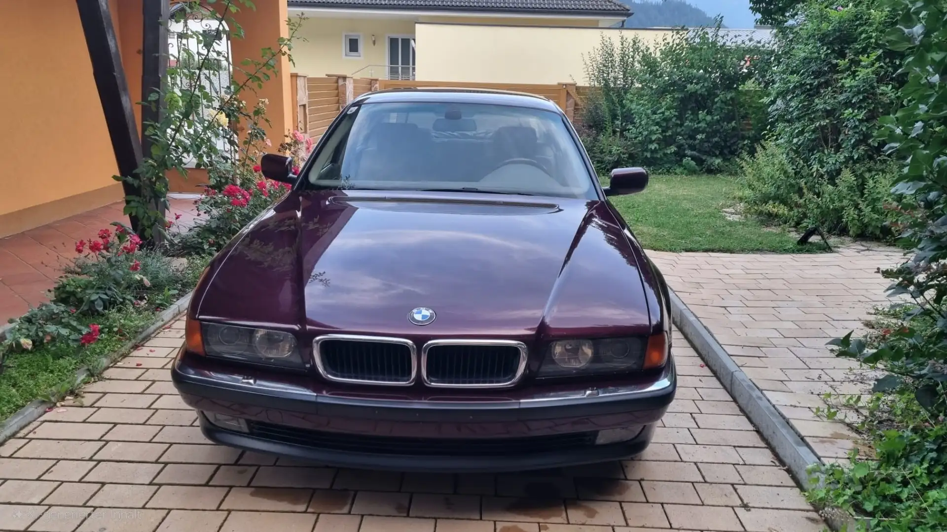 BMW 725 725tds Aut. Rouge - 1