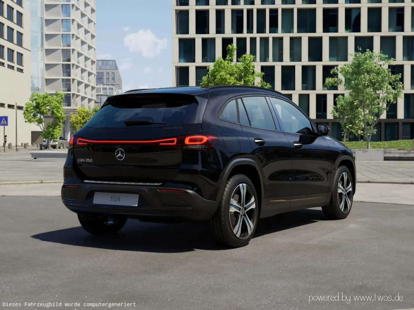 Mercedes-Benz EQA 250 EQA 250 *PROGRESSIVE*NIGHT*360°KAMERA*STHZ* Navi Schwarz - 2