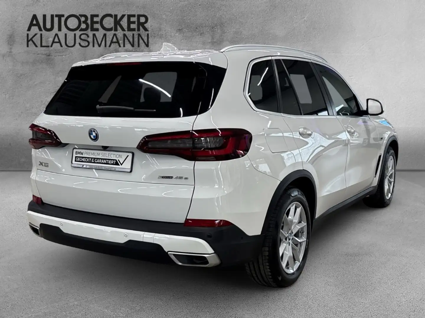 BMW X5 45 e xDrive HUD Luftfederung Niveau AHK-klappbar P Weiß - 2