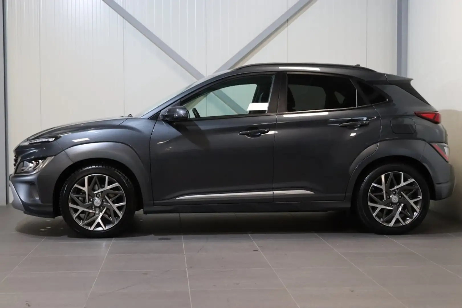 Hyundai KONA 1.6 GDI HEV Premium-Sky|Navi|leder|Pano|Wint|18"|C Grijs - 2