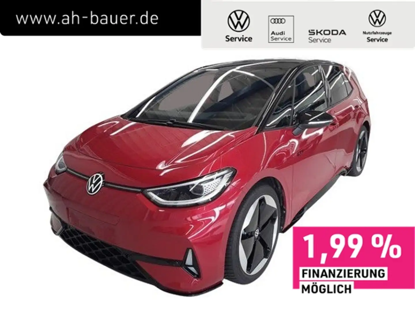 Volkswagen ID.3 GTX WäPu Navi Soundsystem Rouge - 1
