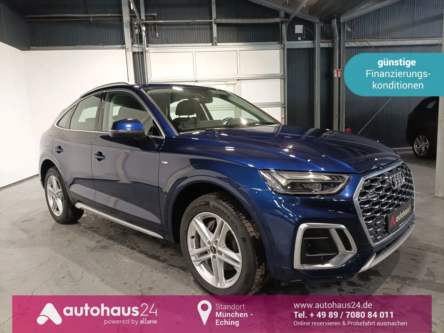 Audi Q5 Sb. 2.0 TFSIe quattro  S line|LED|Navi|Park Blu/Azzurro - 1