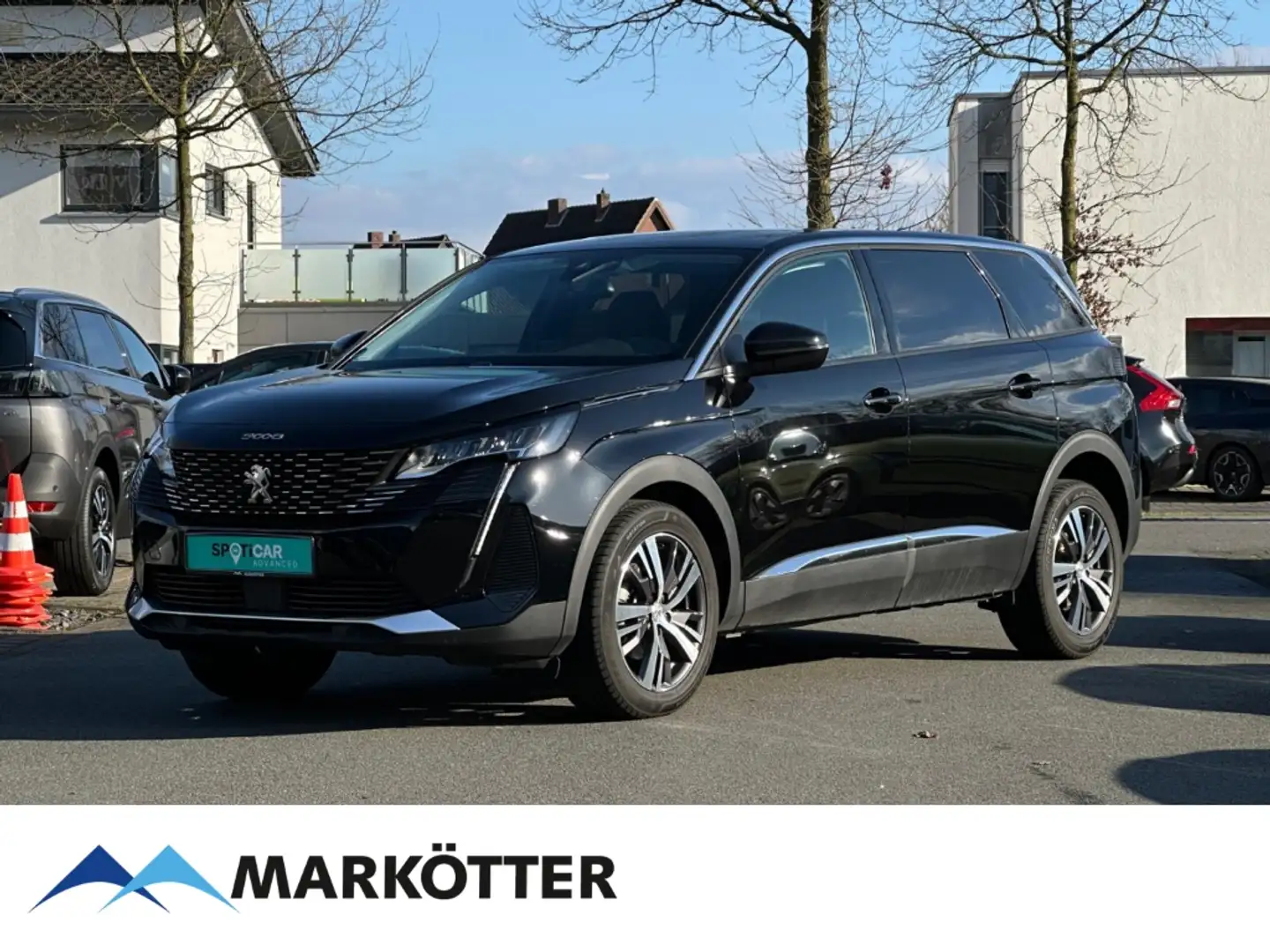 Peugeot 5008 Allure PureTech 130 EU6d 7-Sitzer SHZ/CAM Schwarz - 1