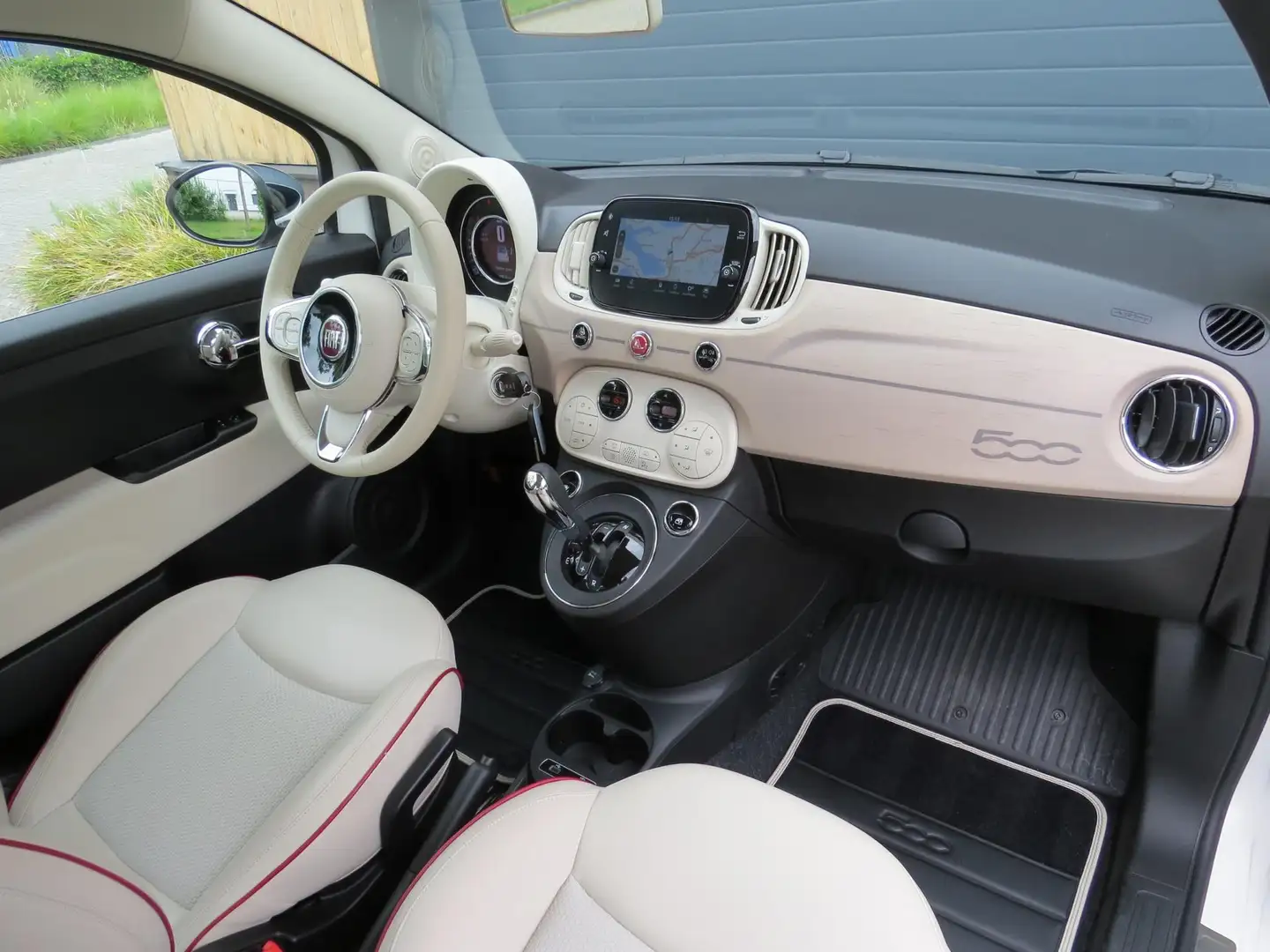 Fiat 500C 1.2 Dolcevita automaat *Carplay *Leder*Limited ed Wit - 2