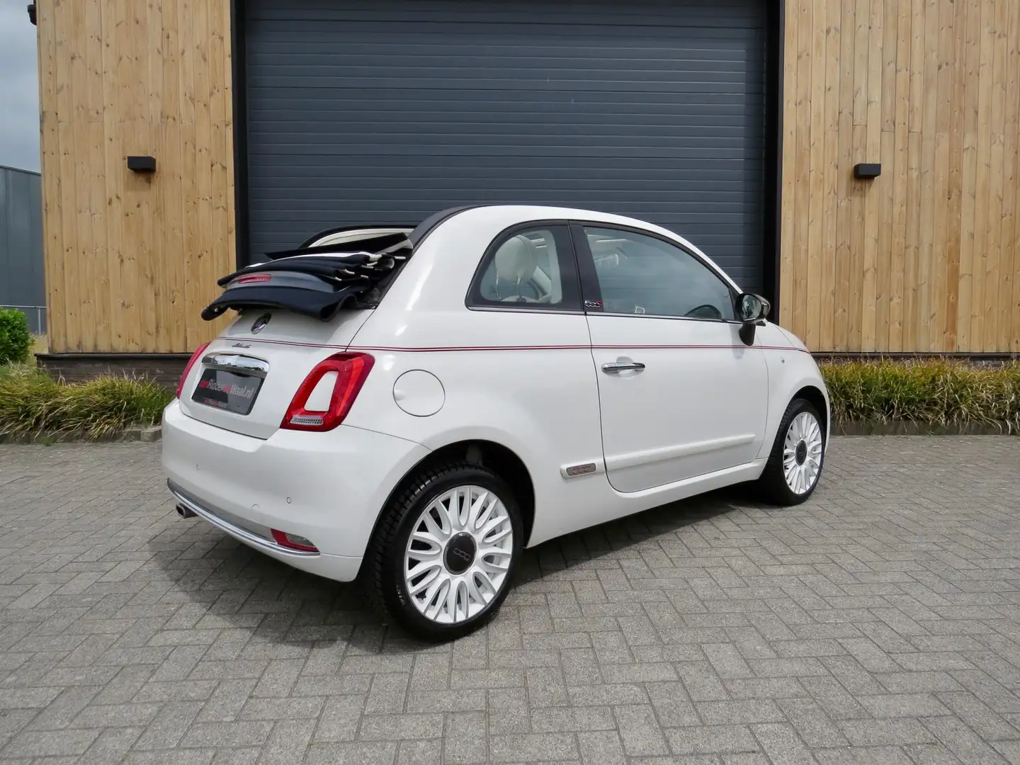 Fiat 500C 1.2 Dolcevita automaat *Carplay *Leder*Limited ed Wit - 1