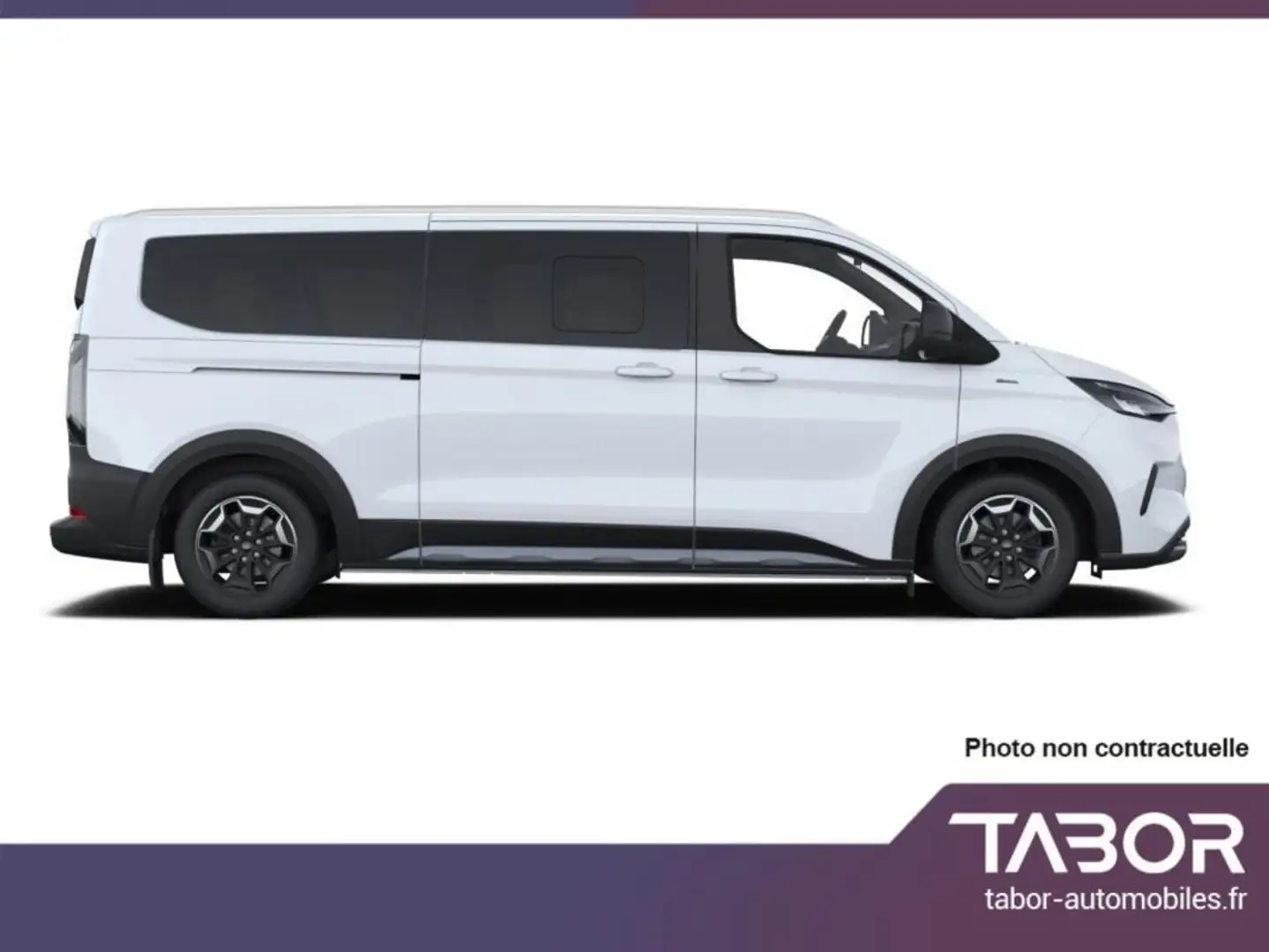 Ford Tourneo Custom 2.0 TDCi 170 AT8 320 L2 Blanc - 2