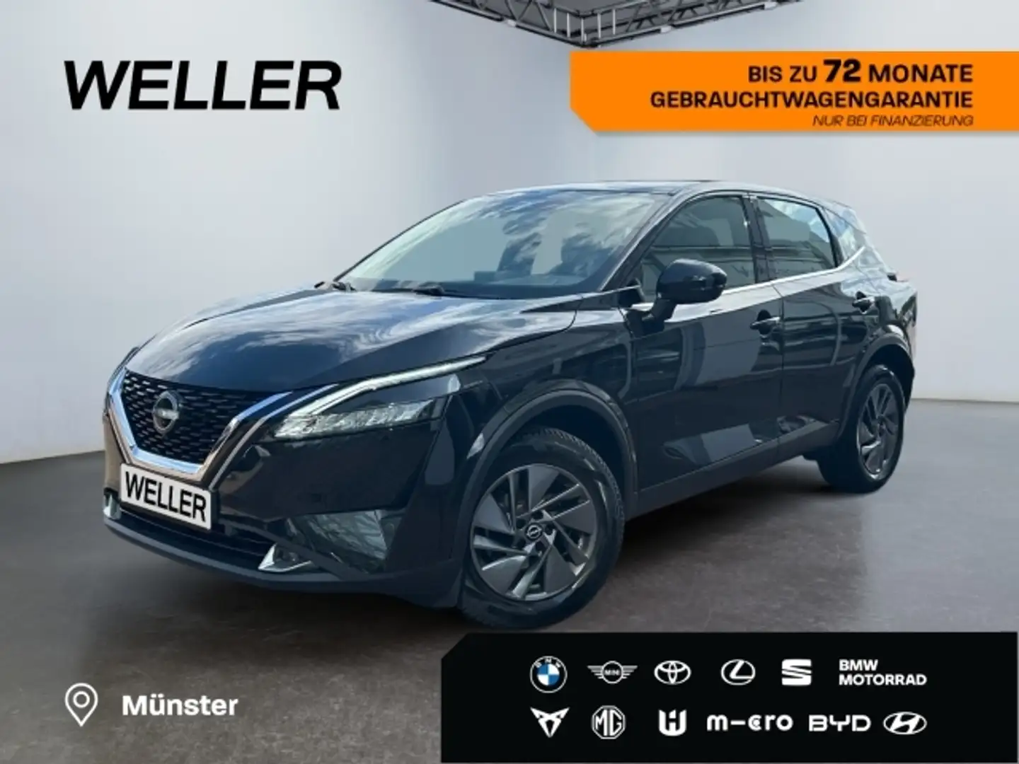 Nissan Qashqai 1.3 DIG-T MHEV Xtronic Acenta *LED*360°* Noir - 1